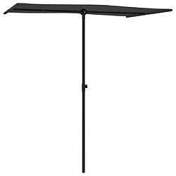 Avis Maison Chic Parasol Jardin | Parasol d'extérieur avec mat en aluminium 180x110 cm Noir - GKD24744