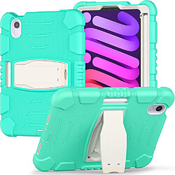 Coque en TPU quatre coins améliorés avec béquille Menthe verte pour votre iPad mini (2021)