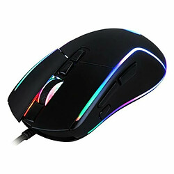 Souris Gaming avec LED CoolBox DeepDarth RGB 6400 dpi 30 ips Noir pas cher