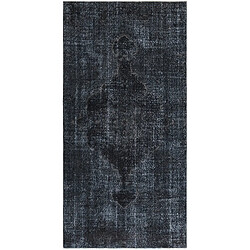 Vidal Tapis de laine 310x155 noir Ultra Vintage 