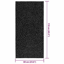 Acheter vidaXL Tapis ZIZUR 60x110 cm aspect de jute intérieur extérieur