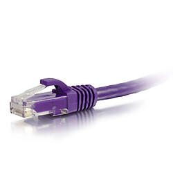 Cables To Go C2G 3m Cat6 550MHz Snagless Patch Cable câble de réseau U/UTP (UTP) Violet