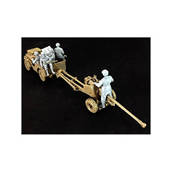 Acheter Bronco Models Maquette Canon British 6 Pdr Anti-tank Gun (airborne) With 1/4 Ton Truck & Crew