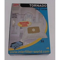 Tornado Boite de 4 sacs microfibre