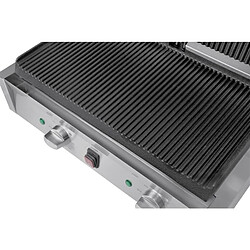 Acheter Grill Panini Professionnel Double 2,9 kW - Rainuré/Rainuré - Bistro Buffalo