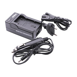 vhbw Chargeur de batterie compatible avec JVC BN-VF908 caméra, DSLR, action-cam