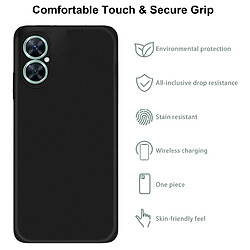 Avis Htdmobiles Coque pour Huawei Nova 11i - housse etui silicone gel fine + verre trempe - NOIR