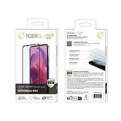 Tiger Verre d'Écran pour Motorola E14 / G04 / G04s / G24 / G24 Power Anti-rayures 9H+ Transparent