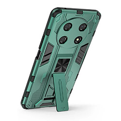 Coque en TPU antichoc avec béquille vert pour votre Honor X30