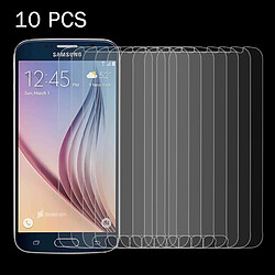 Wewoo Verre trempé pour Samsung Galaxy S6 / G920 10 PCS 0.26mm 9H Surface Dureté 2.5D Antidéflagrant Film d'Écran