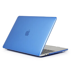 Wewoo Housse Coque Mac Pour étui de protection Crystal Style ordinateur portable Macbook Pro de 16 pouces bleu foncé