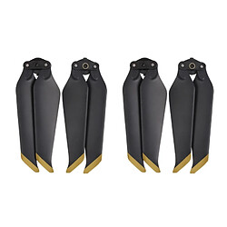 Wewoo 2 paires d'hélices à libération rapide 8743F pour quadricoptère drone Mavic 2 Pro / Zoom (embouts dorés)