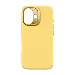 Decoded Coque pour iPhone 16 Compatible MagSafe Antichocs et Antimicrobienne Jaune