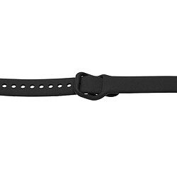 Avis vhbw bracelet compatible avec Samsung Galaxy Fit SM-R370 montre connectée - 11,5 + 8,9 cm silicone noir