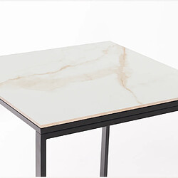 Avis Ds Meubles Table Smart 75x75 Gold NG