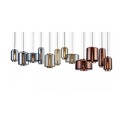 Avis Luminaire Center Suspension design Jarras Cuivre 1 ampoule 46cm