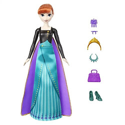 DISNEY FROZEN Spin & Reveal La Reine des Neiges-Anna- Mattel Poupée Surprise Disney HXD27