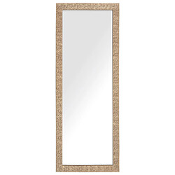 Beliani Miroir AJACCIO 130 cm Laiton