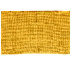 Tapis de Salle de Bain Chenille 50x80cm Jaune