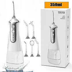 Universal Irrigateur oral USB Jet d'eau rechargeable 350 ml de réservoir d'eau étanche Nettoyer de dents | Irrigators oraux