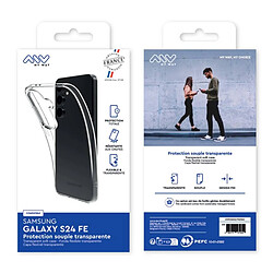 My Way Myway Coque de Protection pour Samsung Galaxy S24 FE Flexible Transparent