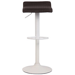 Non Tabouret de bar Dyn V2 tissu blanc