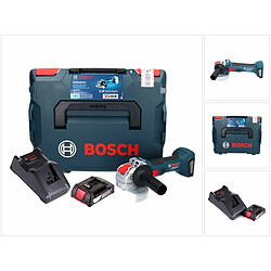 Bosch GWX 18V-7 Professional Meuleuse angulaire sans fil 125mm Brushless X-LOCK 18V + 1x Batterie 2,0Ah + Chargeur + Coffret