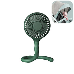 Mini Ventilateur Télécommandé à 3 Vitesses Ventilateur Électrique Silencieux Portable Ventilateur Suspendu Pour Tente de Camping Chargement USB