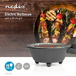 Alpexe Barbecue Électrique | Circulaire | 30 cm | 1250 Watts |