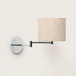 Ledkia Applique Murale Articulée Métal Kanpi Beige