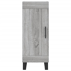 Acheter vidaXL Buffet Sonoma gris 34,5x34x90 cm Bois d'ingénierie