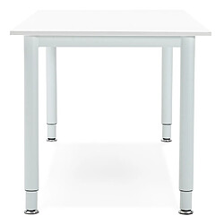 Acheter Alterego Table de réunion / bureau design 'FOCUS' blanc - 160x80 cm