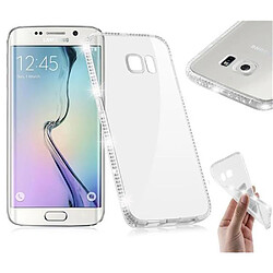 Cadorabo Coque Samsung Galaxy S6 EDGE Etui en Blanc