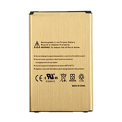 Wewoo Batterie or pour LG K10 / F670L / S / K BL-45A1H 2850mAh haute capacité Li-polymère rechargeable