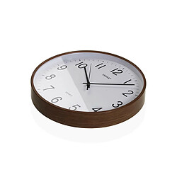 Horloge Murale Versa Plastique Quartz Bois MDF 4 x 30 x 30 cm