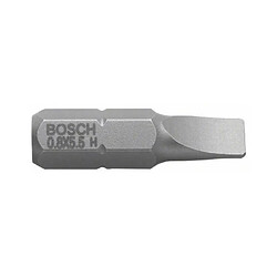 Bosch 2607001471 Embout de vissage S 1,6 x 8,0 25 mm Entraînement ISO 1173 C6.3 queue six-pans mâle 1/4 3 pièces