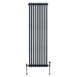 Monstershop Radiateur Traditionnel Double Colonne 1800x472 Gris Anthracite