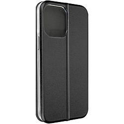 Avizar Housse pour iPhone 14 Pro Max Porte-carte Support Vidéo Design élégant Noir