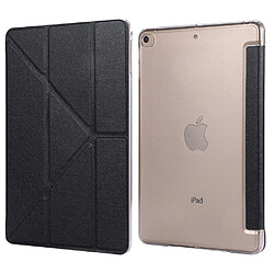 Acheter Etui en PU origami en soie avec support noir pour votre Apple iPad Mini (2019) 7.9 pouces