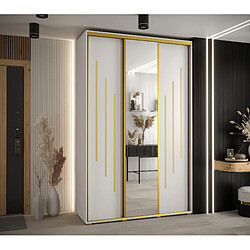 Abiks Meble Armoire DAVOS 9 À Portes Coulissantes 235,2/150/45 3 Portes