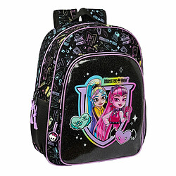 Cartable Monster High Noir 33 x 42 x 14 cm