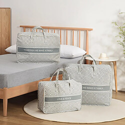 Universal 1 vêtement organisateur couette sac de rangement sac de voyage organisateur grande capacité maison chambre à coucher organisateur sac pliable