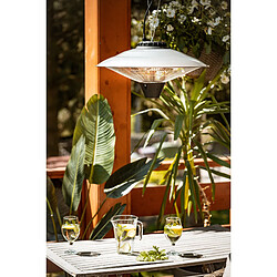 Avis Chauffe-Terrasse Extérieur de Plafond IP24, Télécommande, Minuterie 1 - 7 heure, 2100, Noir/Argent, Gerlach, GL 7735