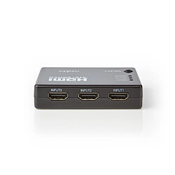 Avis Alpexe Commutateur HDMI | 3 Ports | 3 Entrées HDMI | 1 Sortie HDMI | 1080p | ABS | Anthracite | Coffret