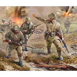 Zvezda Figurines 2ème Guerre Mondiale : Infanterie Soviétique 1941