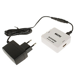 Wewoo Mini HDMI à l'adaptateur de convertisseur audio CVBS / L + R pas cher