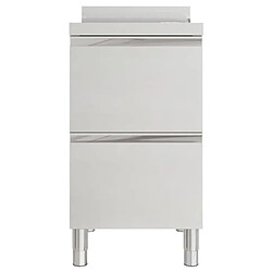 Acheter Helloshop26 Armoire de cuisine commerciale 96 cm avec 2 tiroirs acier Inoxydable 02_0000001