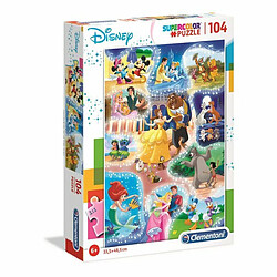 Ludendo Puzzle SuperColor 104 pièces - Disney Multi (Dance Time)