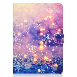 Etui en PU impression universelle avec support neige pour votre Apple iPad mini (2019) 7.9 pouces/4/3/2/1