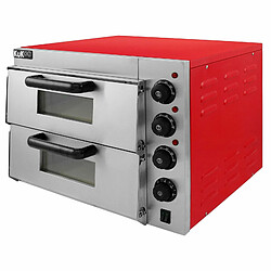 Monstershop KuKoo Four Electrique de Pizza 40cm à Double Pont